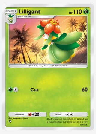 Lilligant — catalogusbeeld