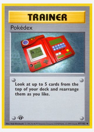 Pokédex — catalogusbeeld