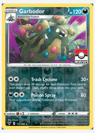 Garbodor — catalogusbeeld
