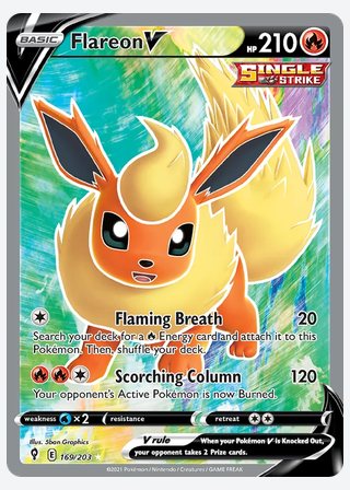Flareon V — catalogusbeeld