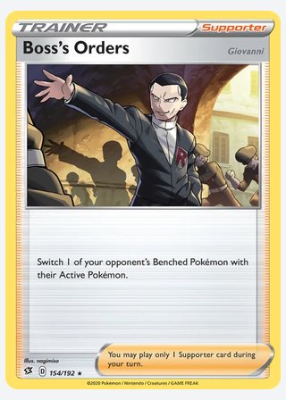 Boss's Orders (Giovanni) — catalogusbeeld