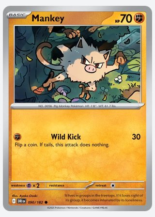Mankey — catalogusbeeld