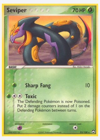 Seviper — catalogusbeeld
