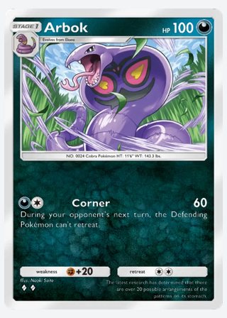 Arbok — catalogusbeeld