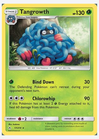 Tangrowth — catalogusbeeld