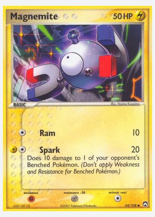 Magnemite — catalogusbeeld