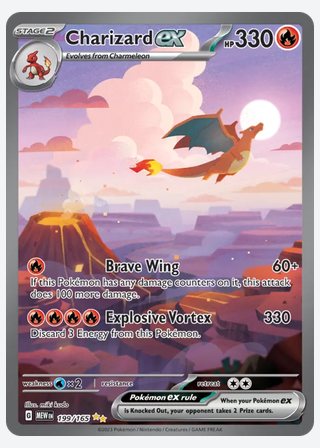 Charizard ex — catalogusbeeld