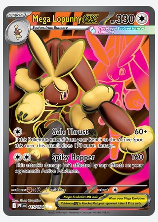 Mega Lopunny ex — catalogusbeeld