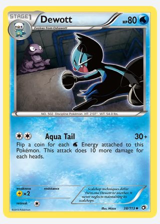 Dewott — catalogusbeeld