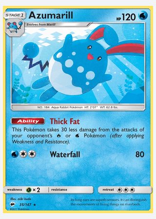 Azumarill — catalogusbeeld