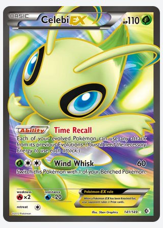 Celebi-EX — catalogusbeeld