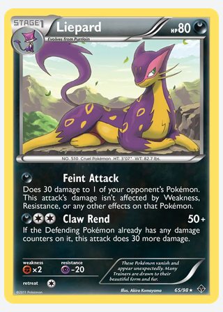 Liepard — catalogusbeeld