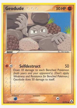 Geodude — catalogusbeeld