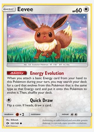 Eevee — catalogusbeeld
