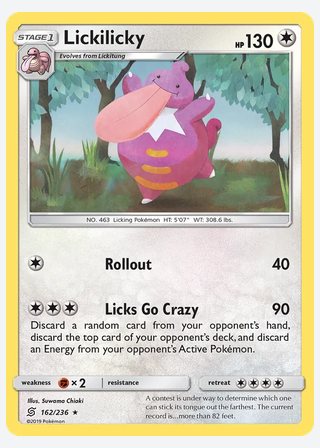 Lickilicky — catalogusbeeld