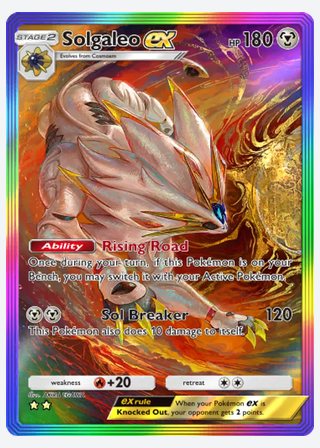 Solgaleo ex — catalogusbeeld