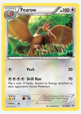 Fearow — catalogusbeeld