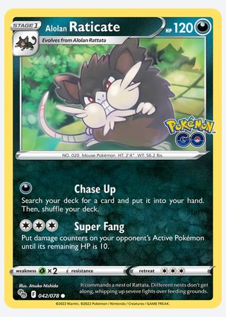 Alolan Raticate — catalogusbeeld