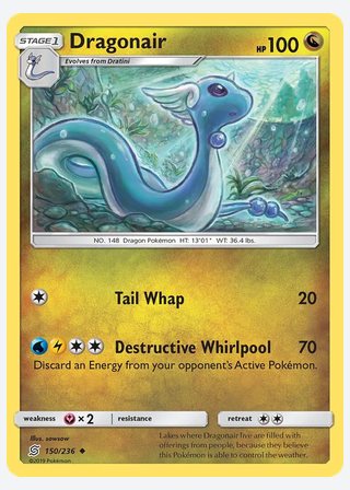 Dragonair — catalogusbeeld