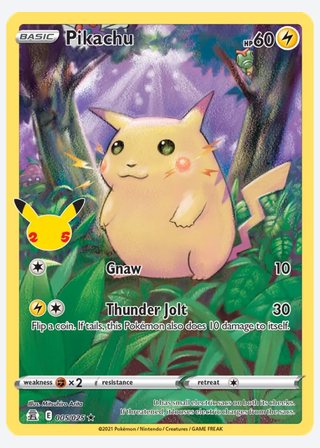 Pikachu — catalogusbeeld