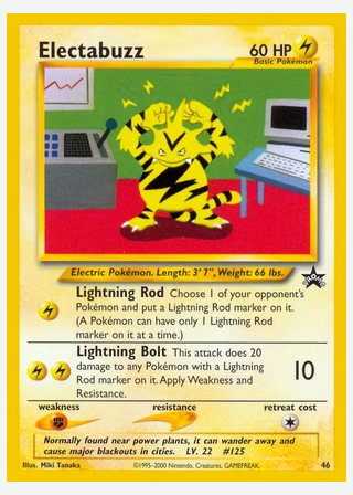Electabuzz — catalogusbeeld