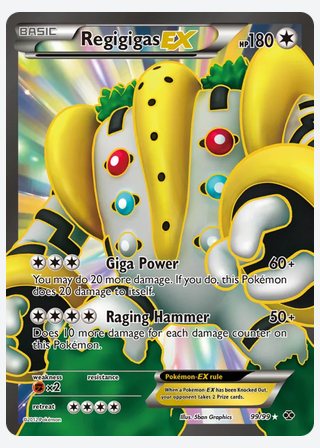 Regigigas-EX — catalogusbeeld