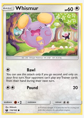 Whismur — catalogusbeeld