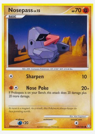 Nosepass — catalogusbeeld