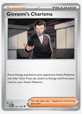 Giovanni's Charisma — catalogusbeeld