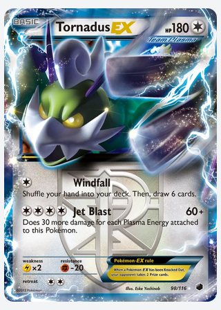 Tornadus-EX — catalogusbeeld