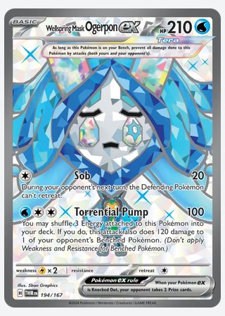 Wellspring Mask Ogerpon ex — catalogusbeeld