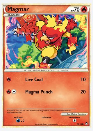 Magmar — catalogusbeeld