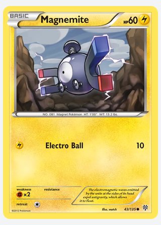 Magnemite — catalogusbeeld