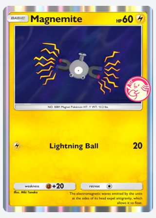 Magnemite — catalogusbeeld