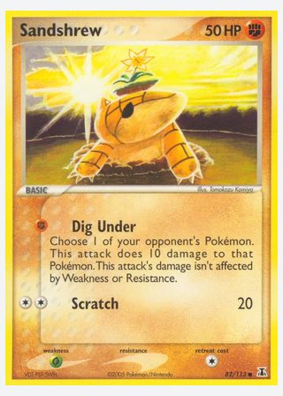 Sandshrew — catalogusbeeld