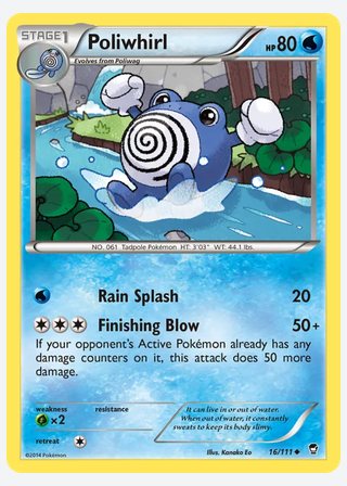 Poliwhirl — catalogusbeeld
