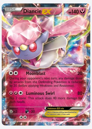 Diancie EX — catalogusbeeld