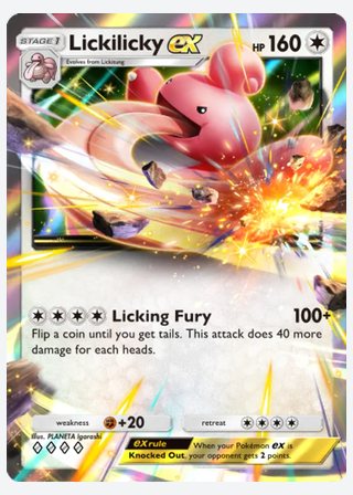 Lickilicky ex — catalogusbeeld