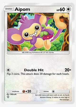Aipom — catalogusbeeld