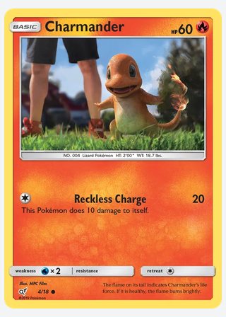 Charmander — catalogusbeeld