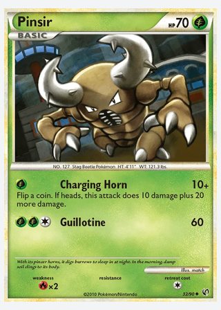 Pinsir — catalogusbeeld
