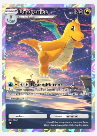 Dragonite — catalogusbeeld