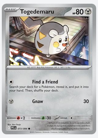 Togedemaru — catalogusbeeld
