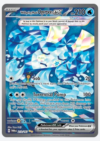 Wellspring Mask Ogerpon ex — catalogusbeeld