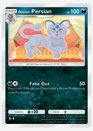 Alolan Persian — catalogusbeeld