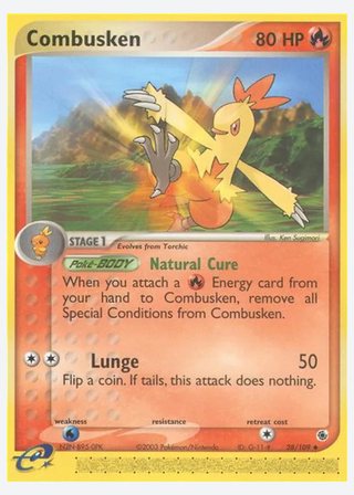 Combusken — catalogusbeeld