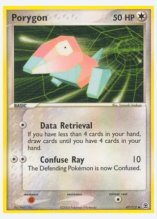 Porygon — catalogusbeeld
