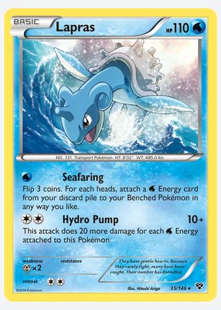 Lapras — catalogusbeeld