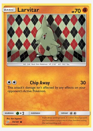 Larvitar — catalogusbeeld
