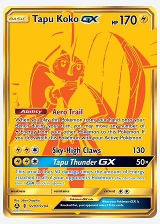 Tapu Koko-GX — catalogusbeeld